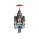 castle, cartoon style