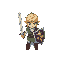  character with sword and shield