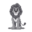 cool grey lion