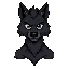 black werewolf npc talksprite