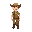 a farmer character