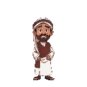 a moroccan man wearing a jellaba