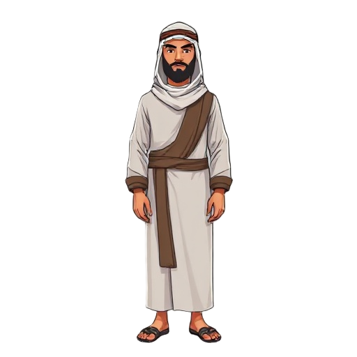 a man wearing a modern moroccan jellaba