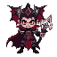 a vampire like warrior