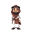 arab guy baground color is black
