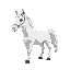 a white horse