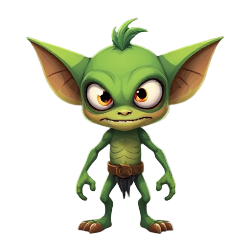 enemy goblin big eye cute