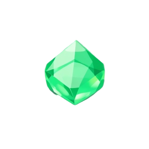 crystal green simple tiny