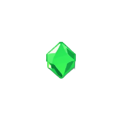 crystal green pixel 8bits simple tiny