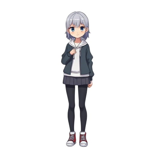 highschool girl,full body