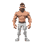 big bro 170m, a teeny tiny bit brown on the face and on the other half of his arms and legs but rather whiter on the rest of the body, some muscles
