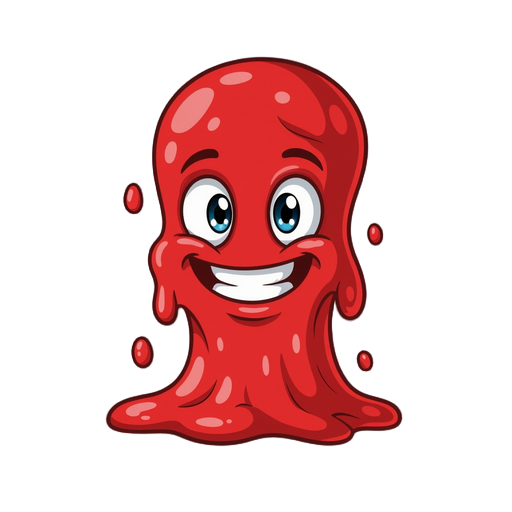 a red color slime