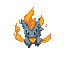 top down 2d type fire pokemon 