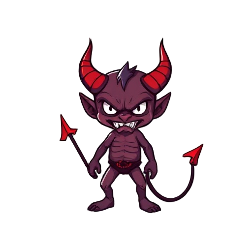 1980 atari style devil