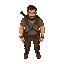 middle-aged survival man.