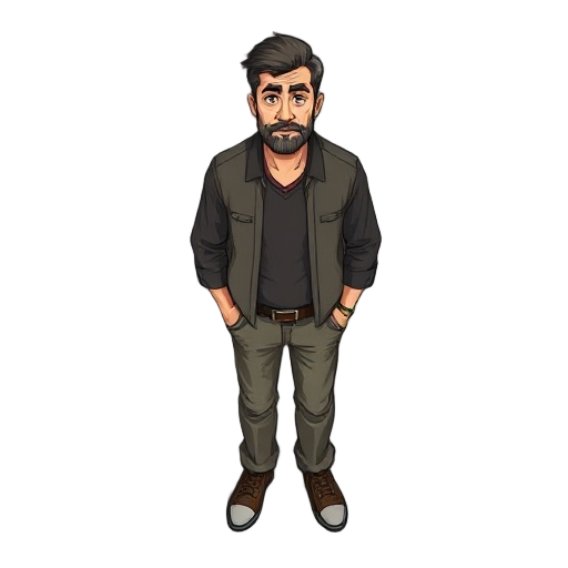 middle-aged man 