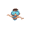 man swimming underwater with snorkel