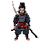 samurai with sword