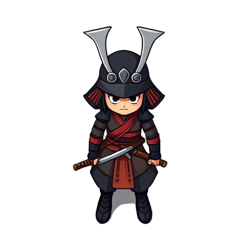 samurai with sword