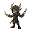 goblin assassin for 2d platformer with 2 daggers in his hands the character is turned to the right
