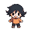 a character like omori and undertale but colored