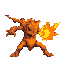 fire tree man monster fighting