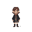 harry potter hogwarts student, 8 bit zelda oracle of seasons style, squared size