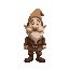 a dwarf walking