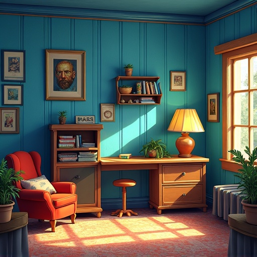 gogh's room