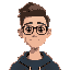 young male character, student, computer-science bachelor