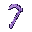 minecraft gravitite purple pickaxe 16x16