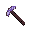 minecraft gravitite purple pickaxe 16x16