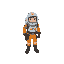 space explorer idle pose
