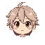 a basic hairstyle. maple story art style.