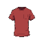 a basic t-shirt. maple story art style.