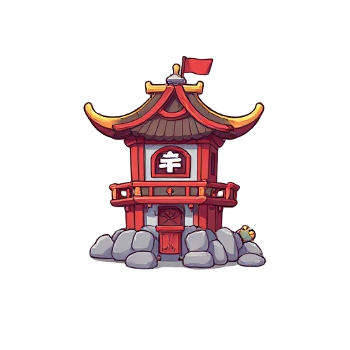 一個適合 2d 橫向捲軸遊戲使用的科幻藍黑配色高科技能量回復道具