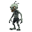 sideview zombie monster