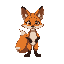 small anthropomorphic fox humanoid